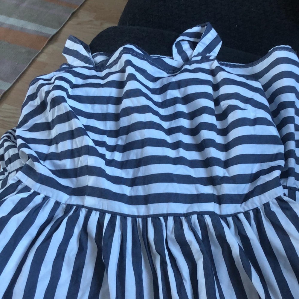 a new day Blue and White Striped Maxi Sundress - Picture 3 of 4